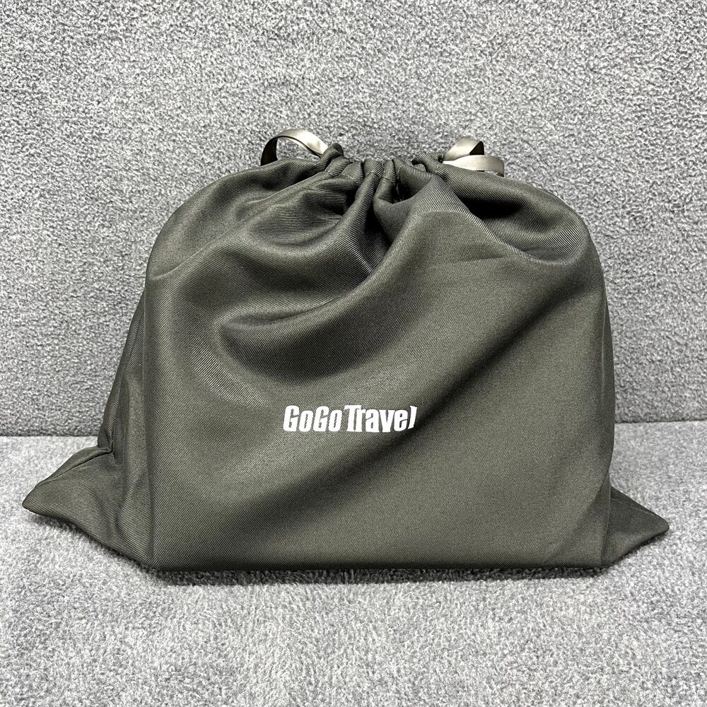 GoGo Travel Bag Hanging Toiletry Cosmetic Pouch Gray Compact Purse‎ - Picture 10 of 11